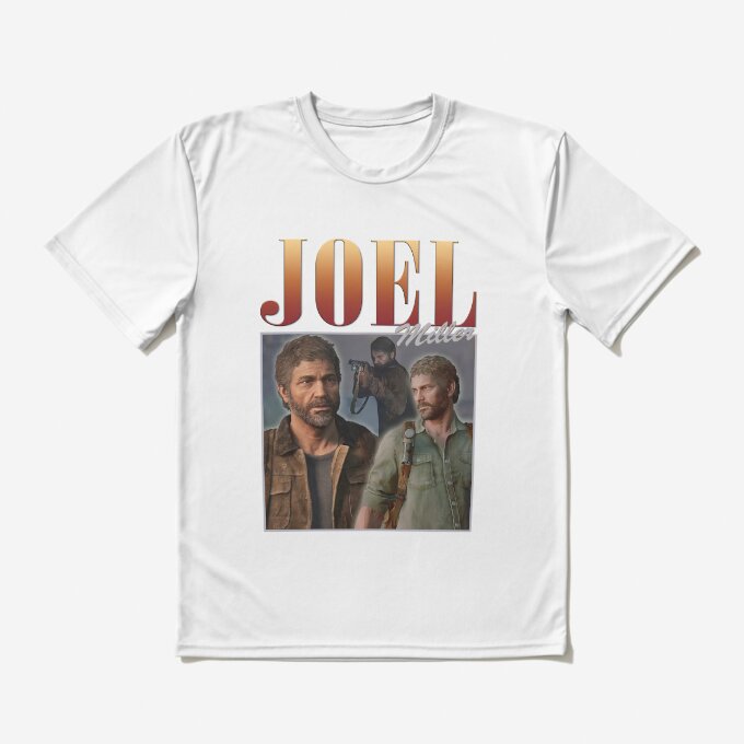 TLOU Joel Miller Retro T-Shirt 6